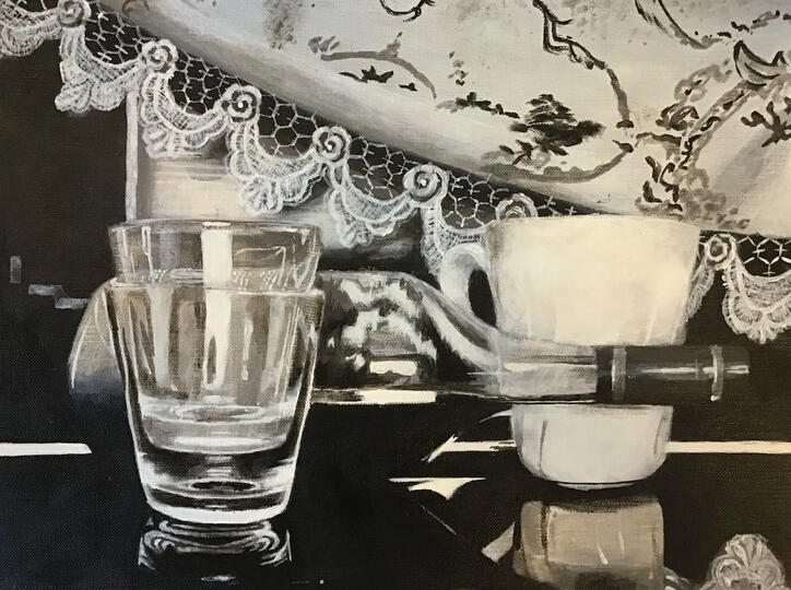 Still life - acrylic on canvas